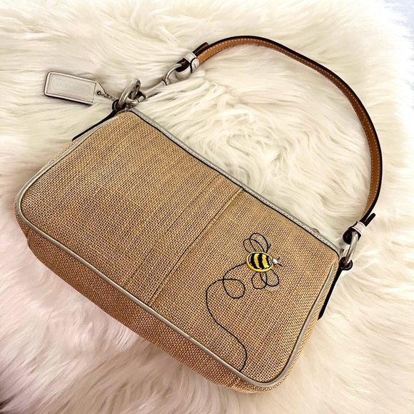 EUC Coach Bee Flower Bag - Picture 3 of 15